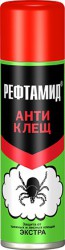Аэрозоль Рефтамид таежный антиклещ 145 мл