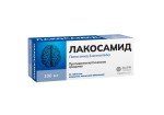 Лакосамид, таблетки покрытые пленочной оболочкой 100 мг 14 шт
