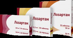 Лозартан табл. п/о пленочной 100 мг 30 шт.