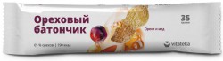 Мюсли батончик, Витатека 35 г 1 шт орех с медом с витамином С