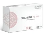 Железо липосомальное, Supreme Pharmatech (Суприм Фарматек) капсулы 75 мг / 548 мг 30 шт